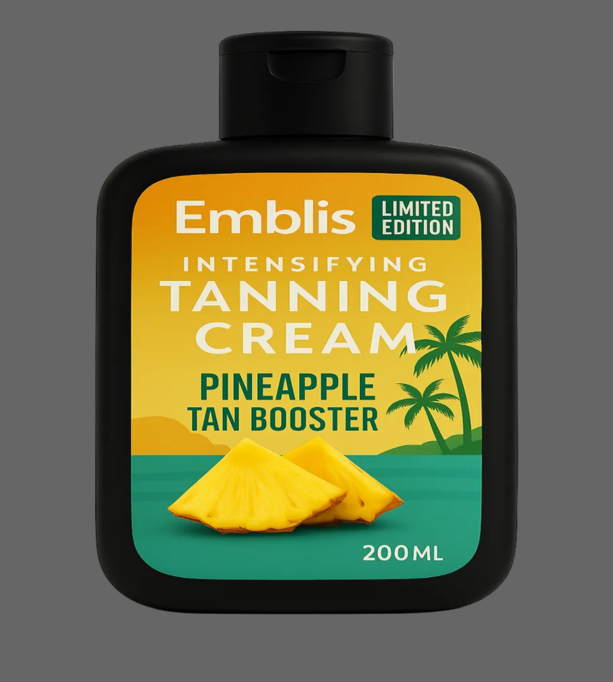 Emblis Pineapple Tan Booster – Intensifying Tanning Cream (200ml)