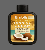 Emblis Coconut Tan Booster – Intensifying Tanning Cream (200ml)