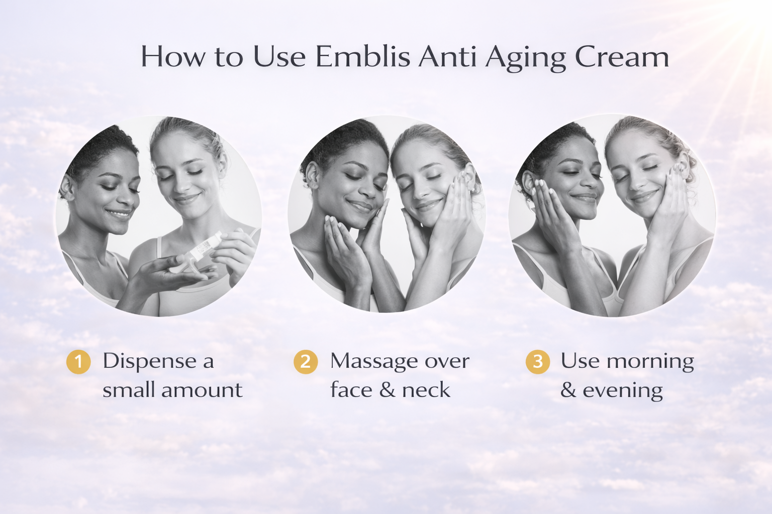 EMBLIS Anti Aging Cream – 50g | Luxurious Daily Face Cream