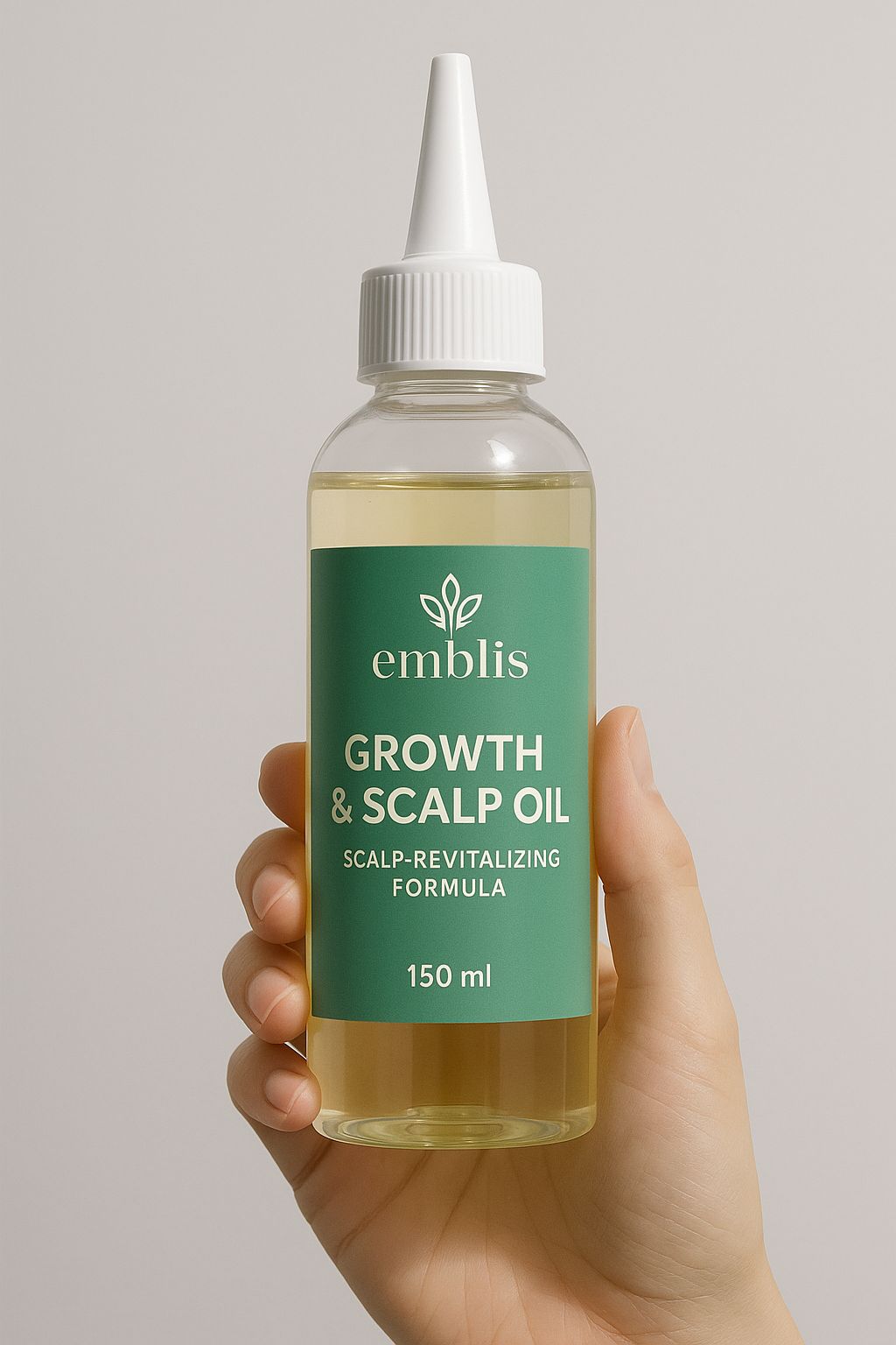 Emblis Growth & Scalp Oil – Nourish Roots, Stimulate Growth